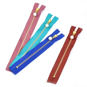 5# Metal Zipper Lock Zippers Decoration Zip For Sewing Bags DIY Clothing Accessories