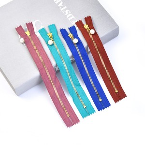 5# Metal Zipper Lock Zippers Decoration Zip For Sewing Bags DIY Clothing Accessories