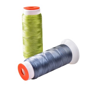 OEM/ODM Manufacturer China 100% Polyester Embroidery Threads with 120d/2