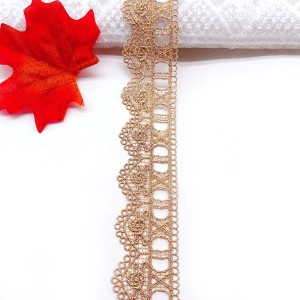 Factory making China Lace Stretch Lace Trim for Dress Accessories