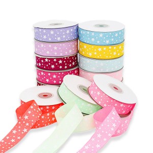 Best Price on China Ribbon Customized Sizes Pantone Colors Clothing Skiny Jacquard Webbing Printed Ribbon Logo