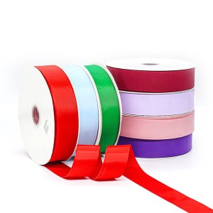 Wholesale Discount Factory 3mm~75mm Korea Sparkle/Shining Sheer Organza Ribbon Grosgrain Satin Double/Single Face Taffeta Hemp Stripe Ribbon for Xmas/Wrapping/Decoration/Bows
