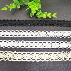 High Quality More Design Swiss Cotton Lace Trim for Garment
