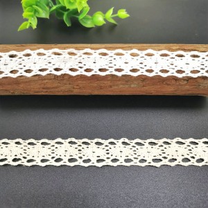 High Quality More Design Swiss Cotton Lace Trim for Garment