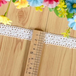 Price Sheet for Different Width Stretch Raschel Lace Trim (with oeko-tex certification W70031)