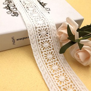 Professional China China Factory Wholesale High Quality Custom Factory Embroidered Bridal Chemical Lace Trim