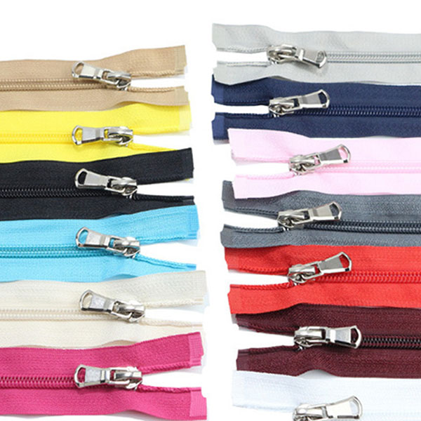 Top Suppliers Continuous Zipper Rolls - Autolock NO.5 Nylon Open End Zipper For Pants Bags – New Swell