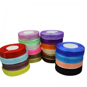 Hot Selling for China Popular Decoration Organza Ribbon for Festival Gift Packing