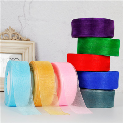 Factory Supply Holiday Decoration Tape - New Fashion Organza Ribbon tulle for decoration – New Swell