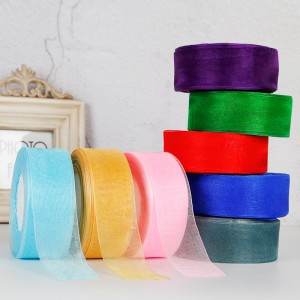 Wholesale Price Elastic Ribbon - New Fashion Organza Ribbon tulle for decoration – New Swell