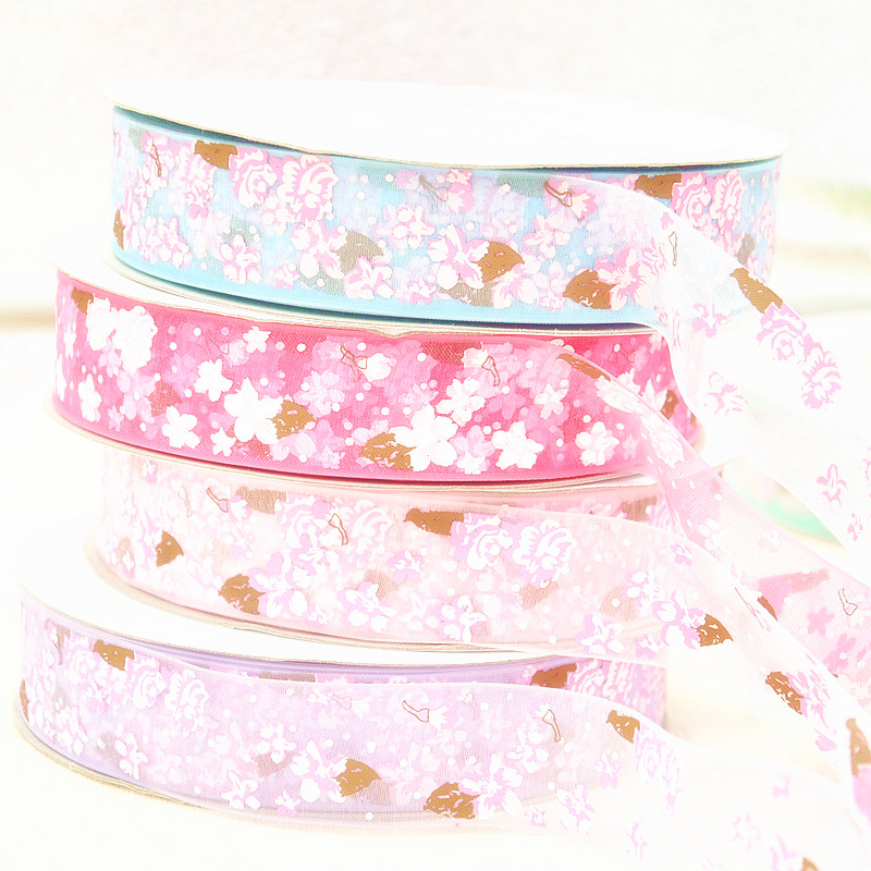 Reasonable price Printed Grosgrain Ribbon - New Fashion Organza Ribbon tulle for decoration – New Swell