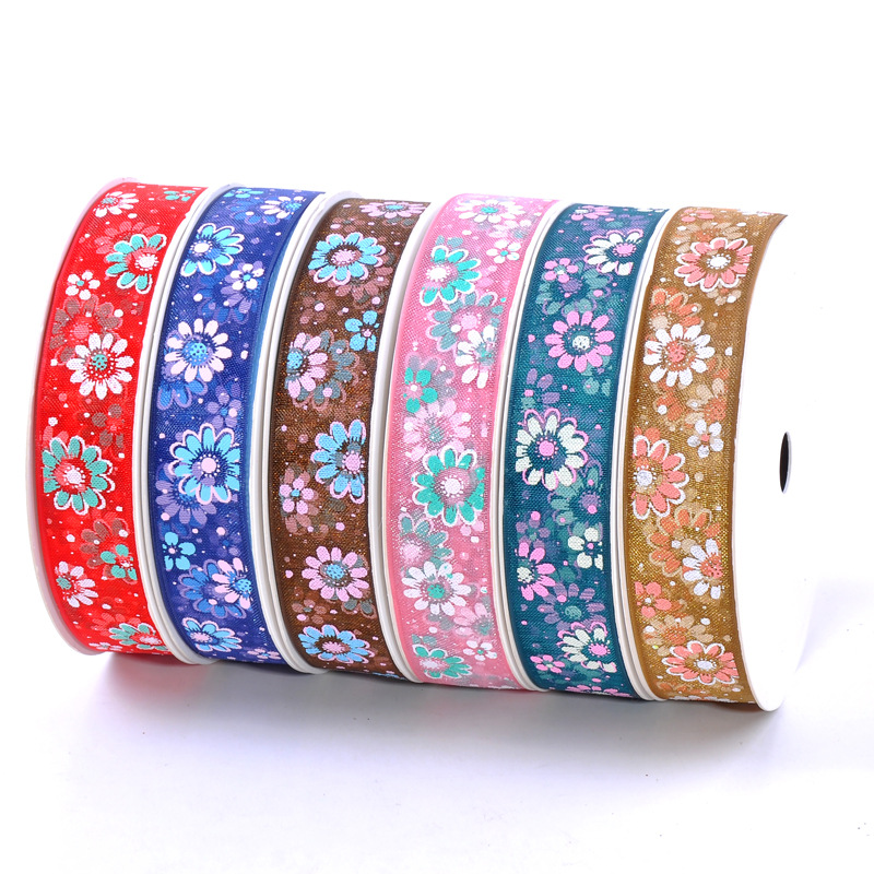 Good quality 5/8 Inch Grosgrain Ribbon - New Fashion Organza Ribbon tulle for decoration – New Swell