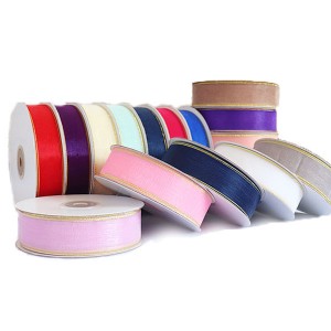 Hot Sale for China Ribbon Customized Sizes Pantone Colors Clothing Skiny Jacquard Webbing Printed Ribbon Logo