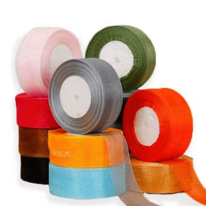 Best Price on China High Quality Different Design Organza Ribbon