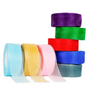 New Arrival China Elastic Lace - New Fashion Organza Ribbon tulle for decoration – New Swell