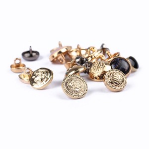 High Performance Round Colour Metal Hollow Prong Snap Button Snap Fastener Ring Snap Button