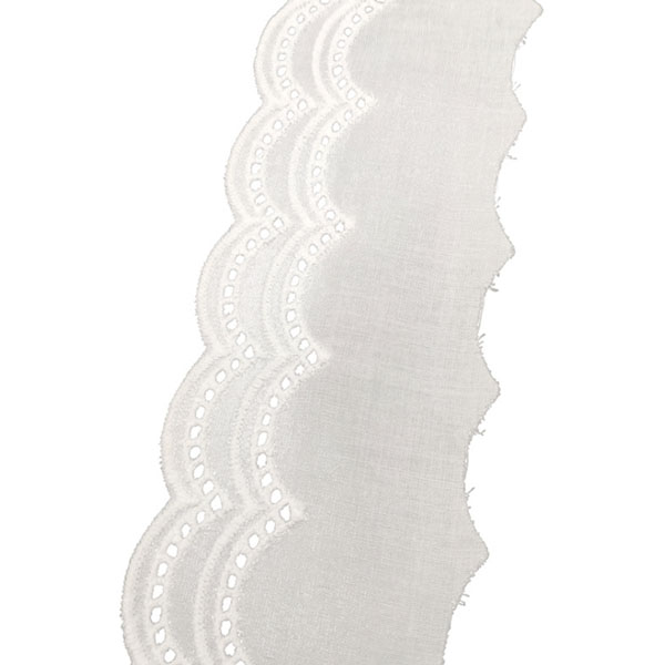 Factory Price Fashion Polyester Strassberry Pattern Decorative Lace Trim