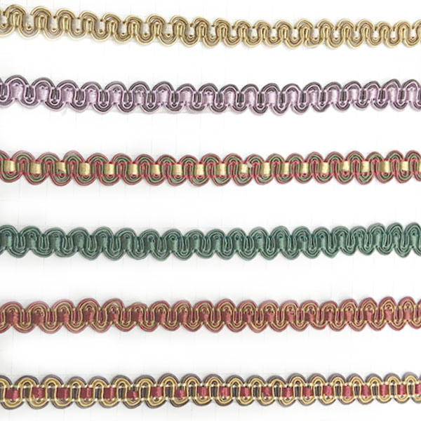 Reasonable price Nylon Open End Zipper - Decorative Metallic Ribbon Gift Ribbon Home textile Ribbon Tape – New Swell
