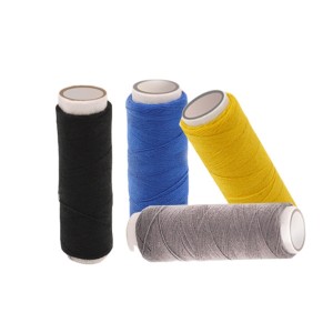 OEM China China 402 Polyester High-Quality Household Hand Sewing Thread Small Shaft 50 Yards 10 Color Package Board Fixing Color Thread