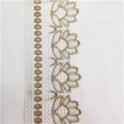 OEM Factory for Cotton Polish Lace - Western Fashion Design Rose Lace Fabric Trim – New Swell
