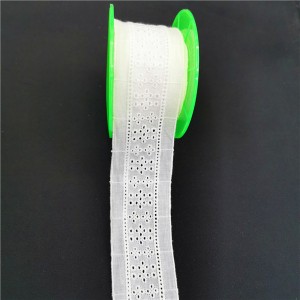 Best Price on China Wholesales Fashion New Design Cotton Mesh Lace Trimming for Cloth