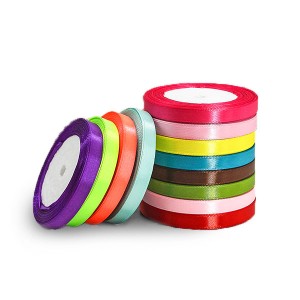 Lowest Price for Single Face Ribbon - New Fashion Satin Ribbon for Decoration and Packing – New Swell
