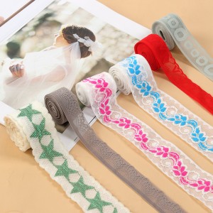 Hot New Products 2020 High Quality Stretch Elastic Trim for Bridal Accessories Lace Fabric