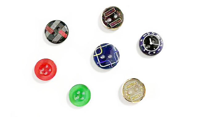 What are The Resin Buttons？