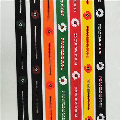 Lowest Price for Braided Nylon Rope - High Quality Custom Cartoon Design Printed Elastic Ribbon – New Swell
