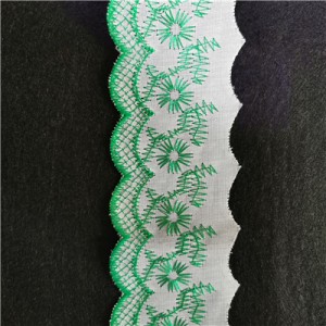 High definition Eyelashes Lace Trim - New Arrival Colored Dubai Embroidery Tc Lace Trim – New Swell