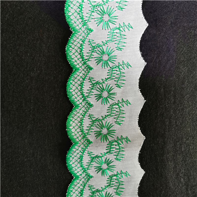 OEM/ODM Manufacturer Elastic Lace - New Arrival Colored Dubai Embroidery Tc Lace Trim – New Swell