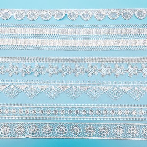 2019 New Style Custom Design Double Face Jacquard Ethnic Lace Embroidered Ribbon Trim
