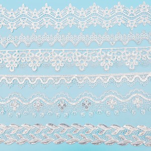 2019 New Style Custom Design Double Face Jacquard Ethnic Lace Embroidered Ribbon Trim