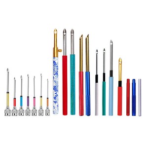 OEM/ODM China Card Sewing Kit - Punch Needle Tool Kit Embroidery Cross Stitch Tools Kit – New Swell