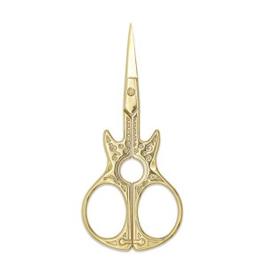 Stainless Steel Sewing Tools Guitar Shape Stitchwork Craft Embroidery Scissors