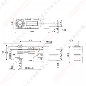 Supplier ng OEM/ODM China Power IP68 Waterproof Micro 16A Rocker Push Button Light Switch
