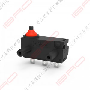 CNIBAO Sealed Micro Switch 3A Current MAE series IP67 waterproof Miniature Electronic Switch 40t85 2/3 Pin