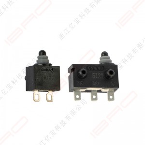 Manufacturer IBAO Factory hot sales MAG Series IP67 mini waterproof microswitch 0.1A 12VDC signal switch