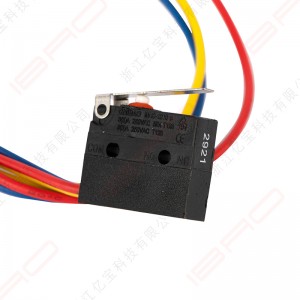 Factory Cheap Hot Waterproof Micro Switch Nc No Electrical Switch Mini Size IP67