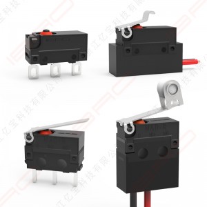 តម្លៃទាបសម្រាប់ 16mm Micro Waterproof 1no1nc Metal Self-Locking 3pin Push Button Switch