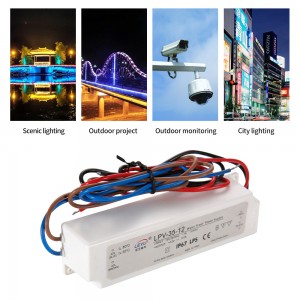CE Certificate China 30watt Outdoor Waterproof LED Power Supply