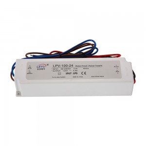 China New Product China 100W 12V 24V Switching Mode Waterproof DC LED Transformer Power Supply, Single Output Outdoor Switch Mode Power Supply IP67