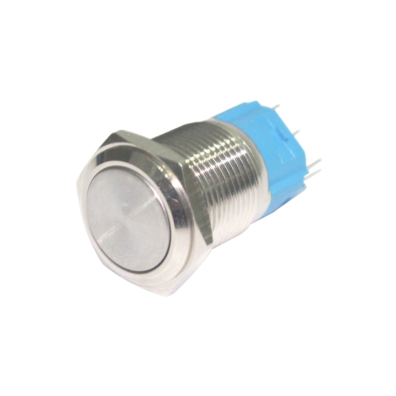 Factory directly Rotary Power Switch - 12mm Silver Button Switch – Leyu