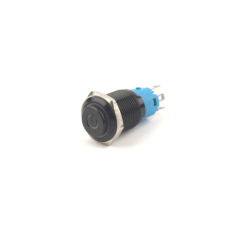 12mm Black Button Switch With Light Featured Image