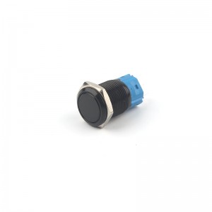 12mm Black Button Switch With Light