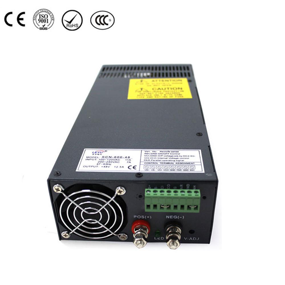 Popular Design for Power Supply Unit – 600W Single Output with Parallel Function SCN-600 series – Leyu