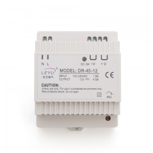 45W Single Output Industrial DIN Rail Power Supply DR-45 series