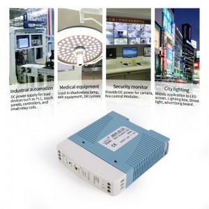 20W Single Output DIN Rail Power Supply MDR-20 series