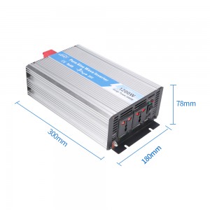 Wholesale ODM China Jiangsu Low Frequency Pure Sine Wave 1200W Micro off Grid Inverter