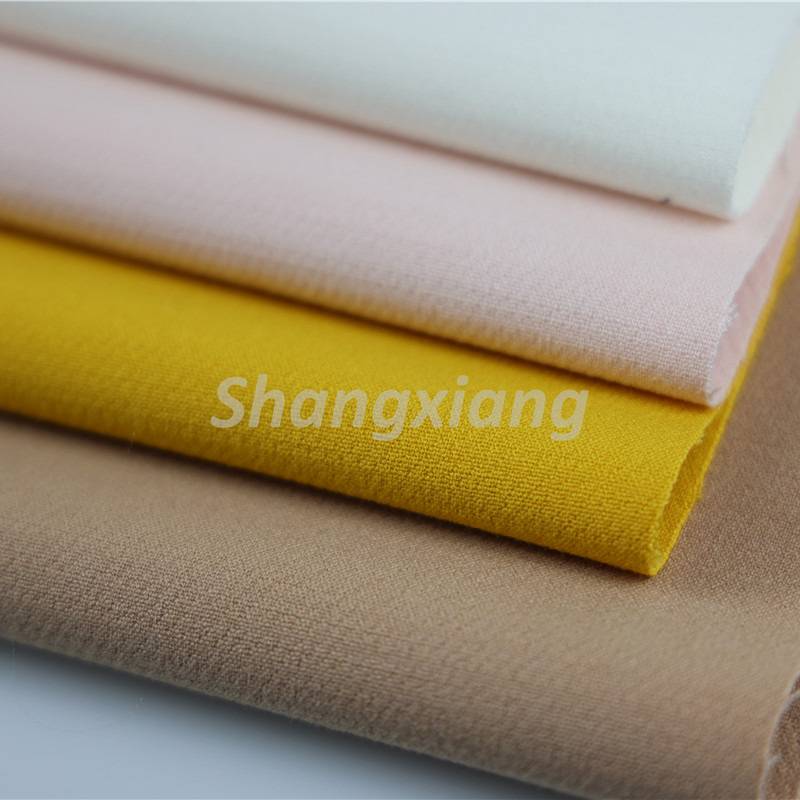 Polyester Rayon Double weave fabric (1)